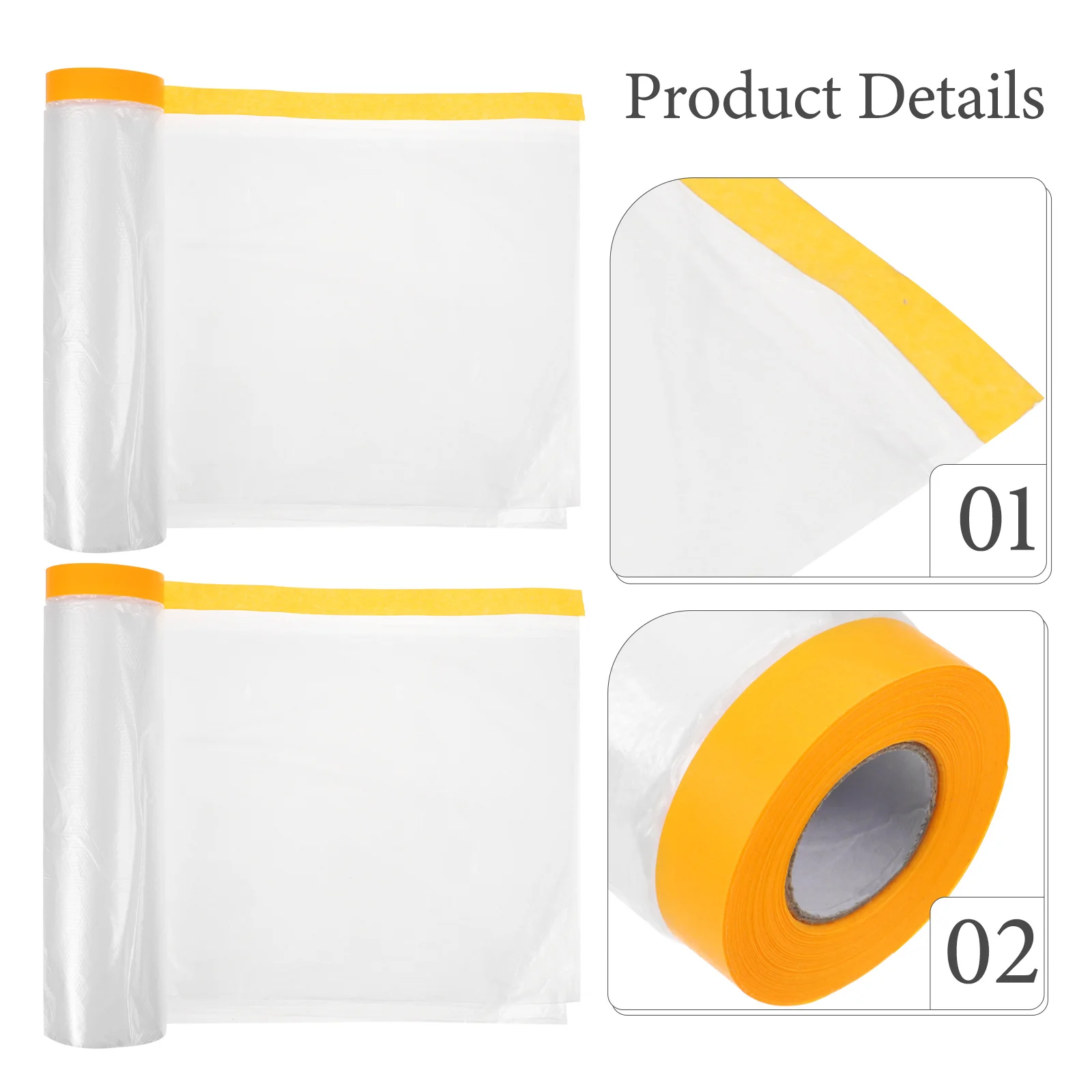 

20M Window Insulation Film Roll Indoor Winter Shrink Wrap Kit Plastic Cover For Windows Weatherproofing Large Window Insulation