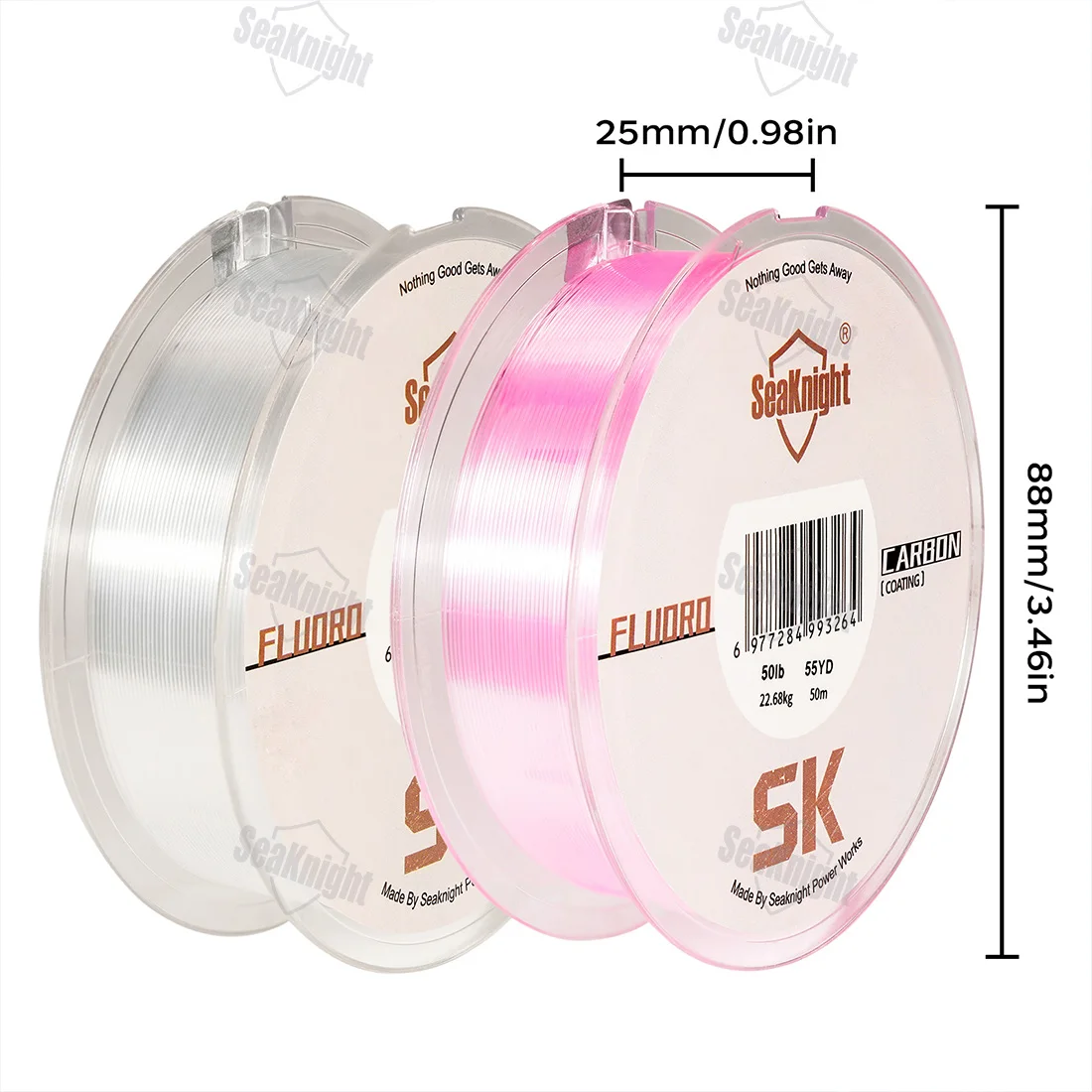 Seaknight 1.4-45.36KG 0.148Mm-0.90Mm 0.8#-30.0# 50M/100M 3-100LB