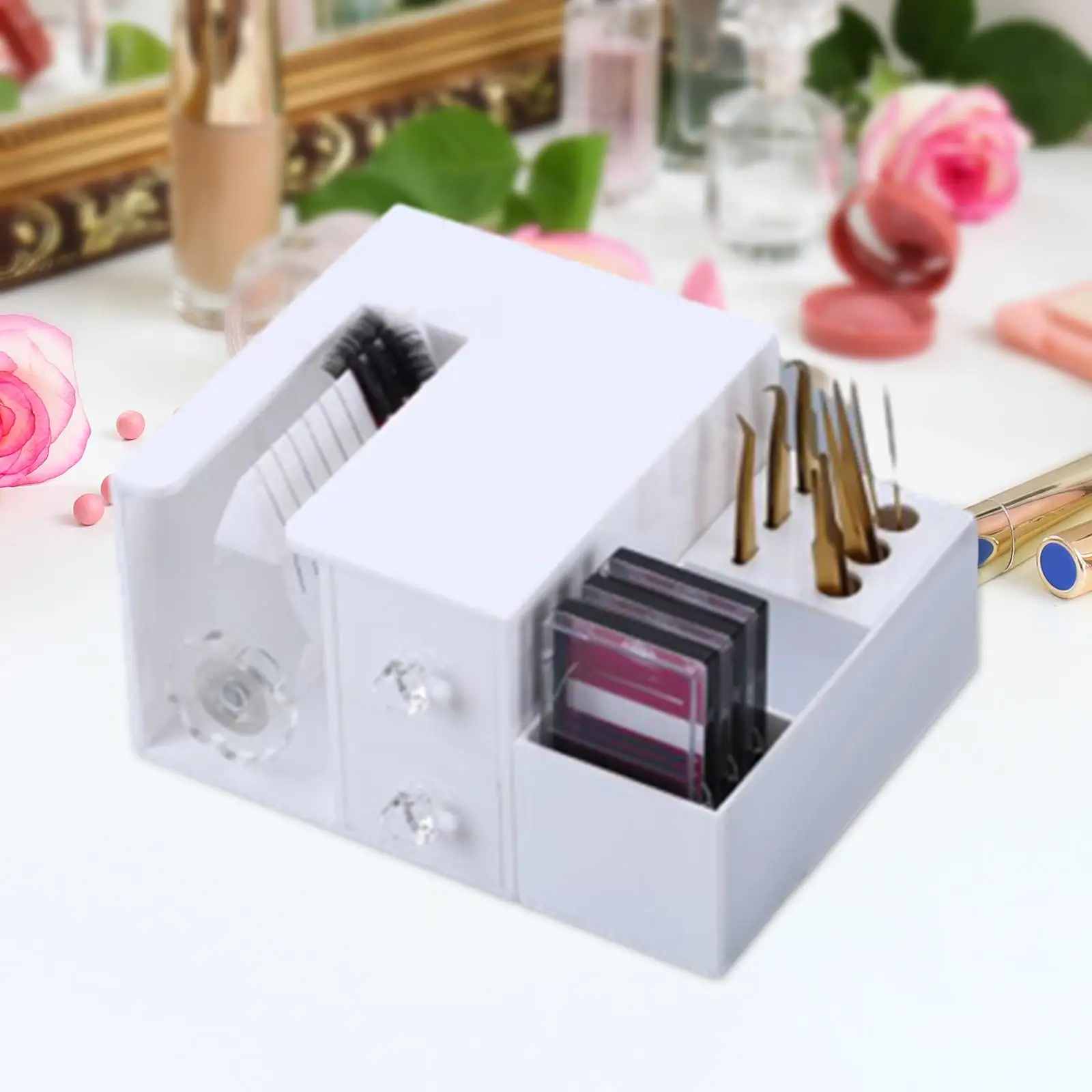 Máquina de floración de pestañas Máquina separadora de extensiones de pestañas postizas de fácil uso