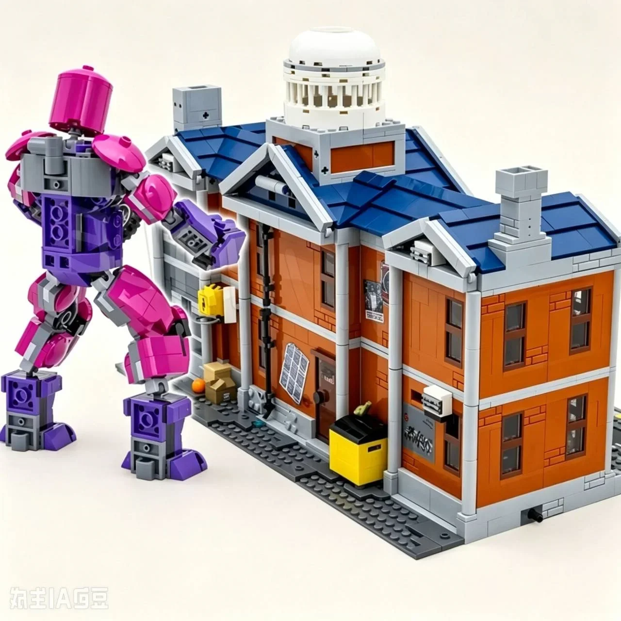 NEW MOC 3093pcs Super Revengers  2-level Modular Institute for Higher Learning 16294 Building Kits Toy Compatible With Bricks