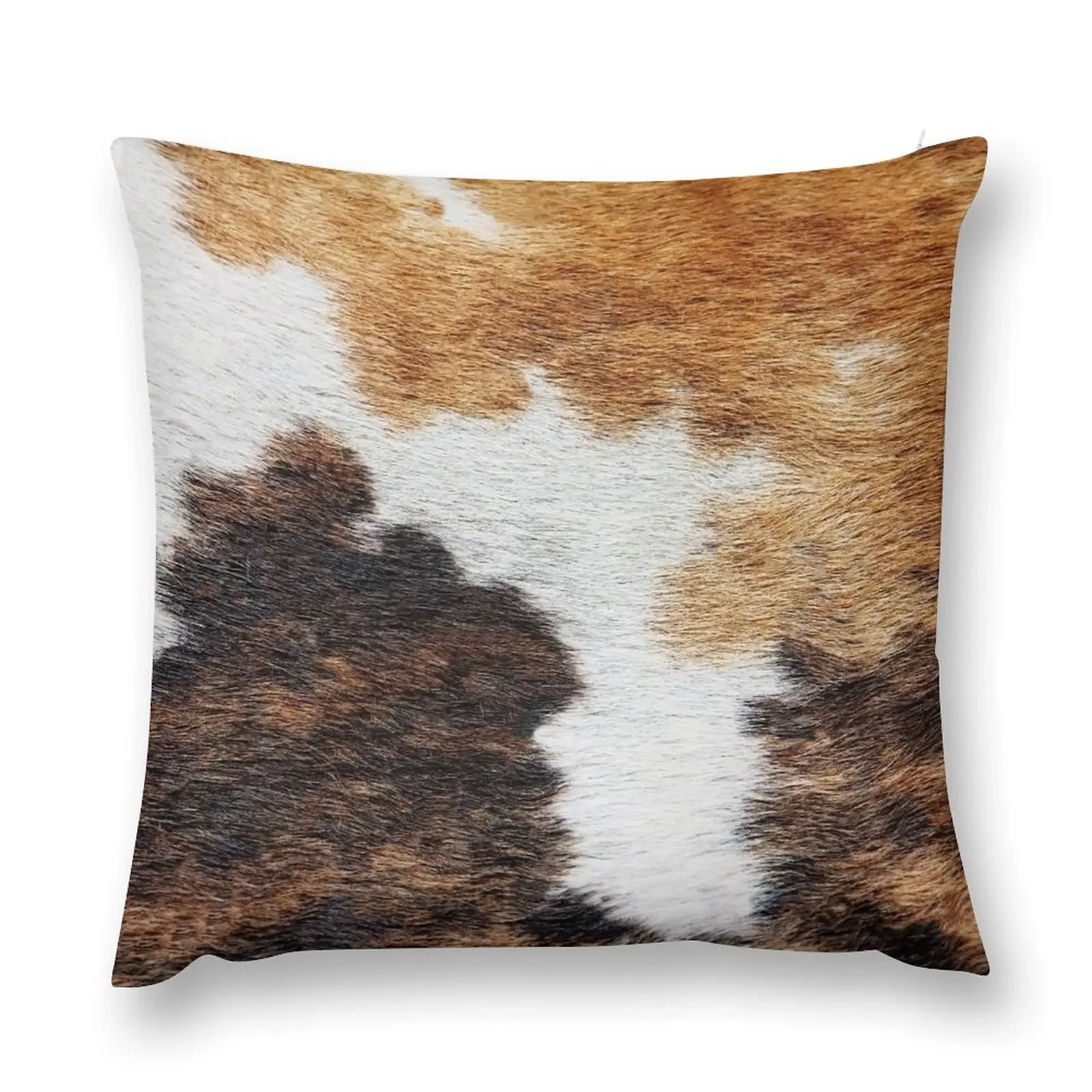 

Cow Hide Brown Black & White Throw Pillow Luxury Pillow Cover Custom Cushion pillow