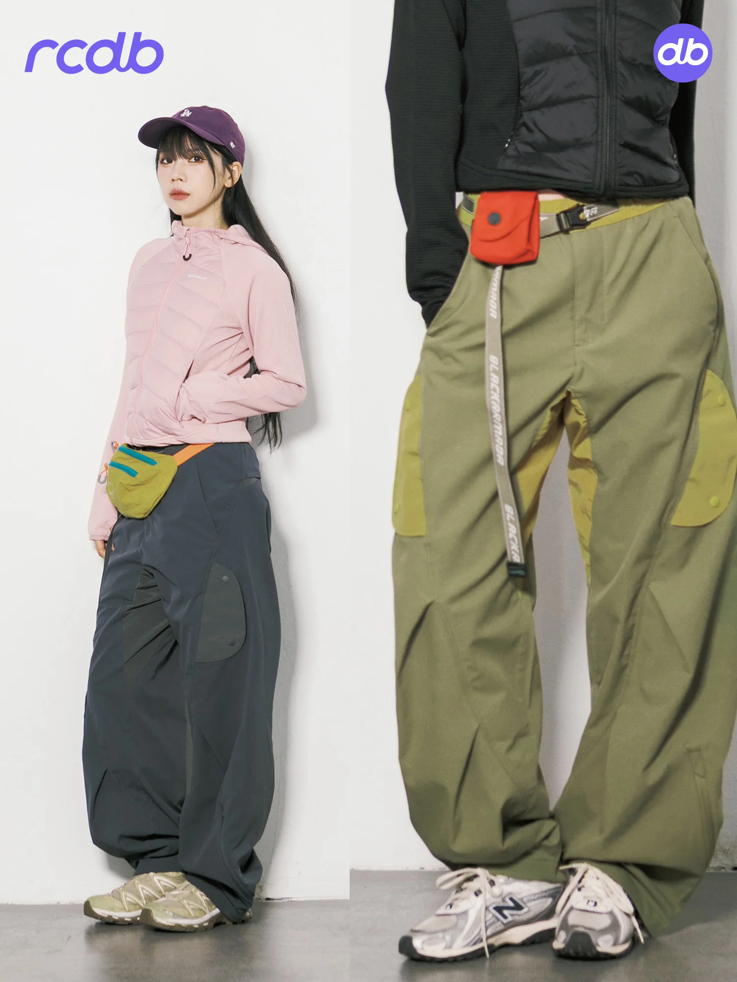 Outdoor Camouflage Paratrooper Pants Men Women High Waist Straight Leg Durable Polyester Quick Dry Hiking Casual Trousers