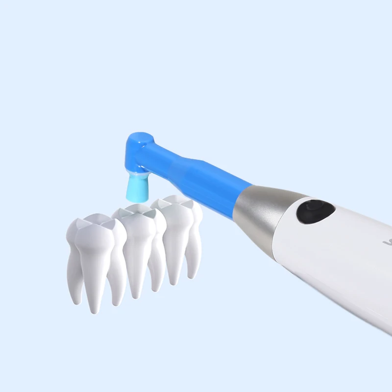 W stylu NSK dentystyczny, bezprzewodowa higiena LCD Prophy, regulowana prędkość rączka obrotowa 360 °/jednorazowe kąty kątowe/prostujące