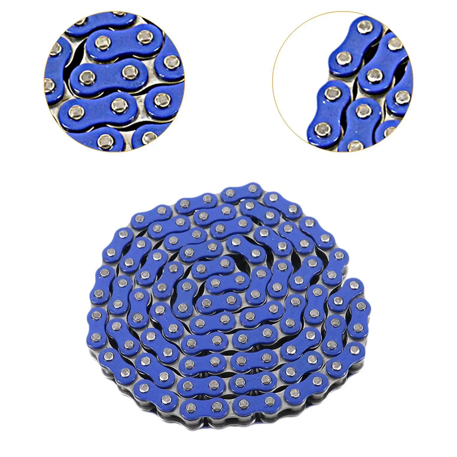428H Motorcycle Drive Chain 110 Links Sturdy Motorcycle Chain Motorbike