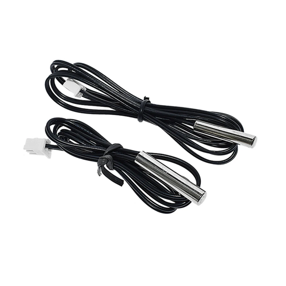 NTC Temperature Sensor 10K 1% 3950 Waterproof Stainless Steel Probe 5M 10M Cable for W1209 W3002 Thermostat