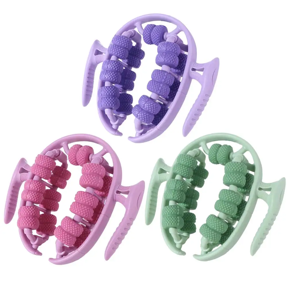 26 عجلة الحلقي الساق المشبك مدلك يده متعدد الوظائف مُدلك سلوليت 360 درجة دوران أداة سلسة