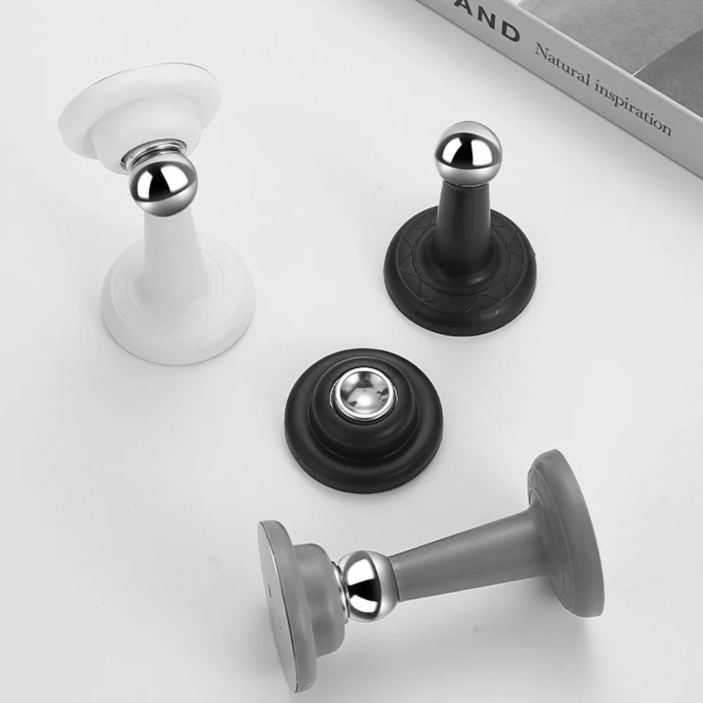 بدون ثقوب الحفر الباب سدادة قوية المغناطيسي شفط صامت شفط الباب شفط المضادة للتصادم جدار الباب تمتص المنزلية