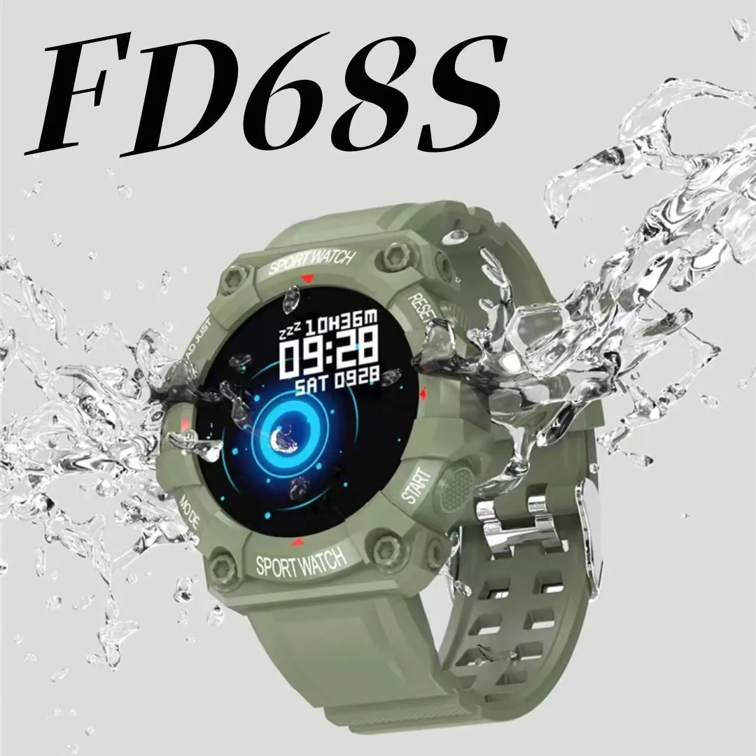 NEW FD68S Smart Watch Men Chils Bluetooth Smartwatch IP68 Touchscreen Fitness Bracelet Sports Fitness Smart Band for IOS Android