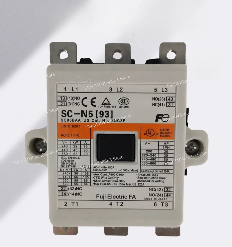 

AC contactor SC-N4 80 SE N5 93 N6 N7 N8 N10 N12 low voltage