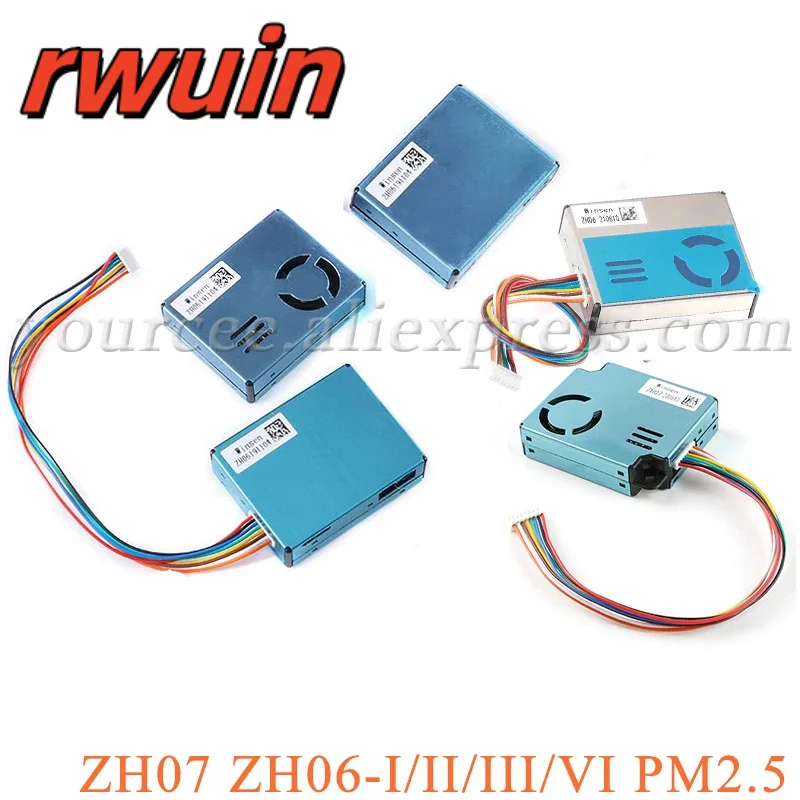 PM2.5 Laser Dust Gas Sensor Module ZH07 ZH06 ZH06-I/II/III/VI High Precision Air Quality Detection Serial Port PWM