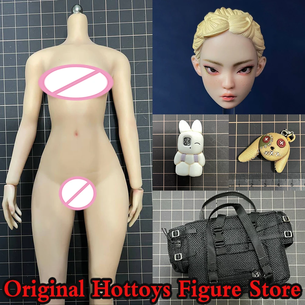 

In Stock CG001-B 1/6 Scale Female Soldier Clothes Accessories Mr.Z City Girl Bing Head Sculpture For 12-inch Action Figure Doll