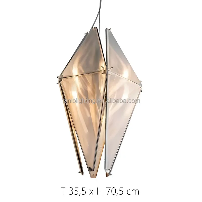 Industrial room lighting designer hanging lamps indoor decorative pendant light for high ceiling restaurant bedroom chandeliers