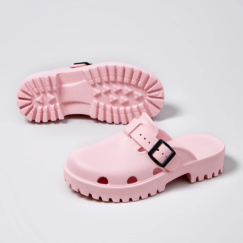 Clogs Women Sandals Summer Casual EVA Lightweight Outdoor Women's Shoes Anti Slip Thick Sole Beach Slides Couple Garden Shoes