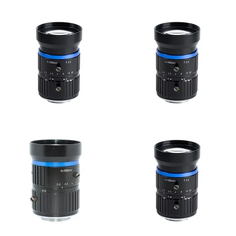 STROVAN Focal Length 100mm 8mp F3.5 C Mount Machine Vision Cctv Lens for 1 Inch Sensor