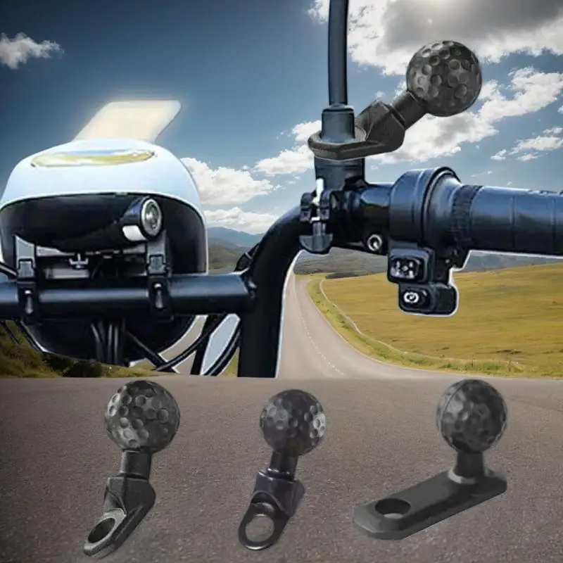 

Надежный кронштейн для мотоцикла для GPS, камеры и смартфонов; Адаптер с шаровой головкой M10 M8 в комплекте