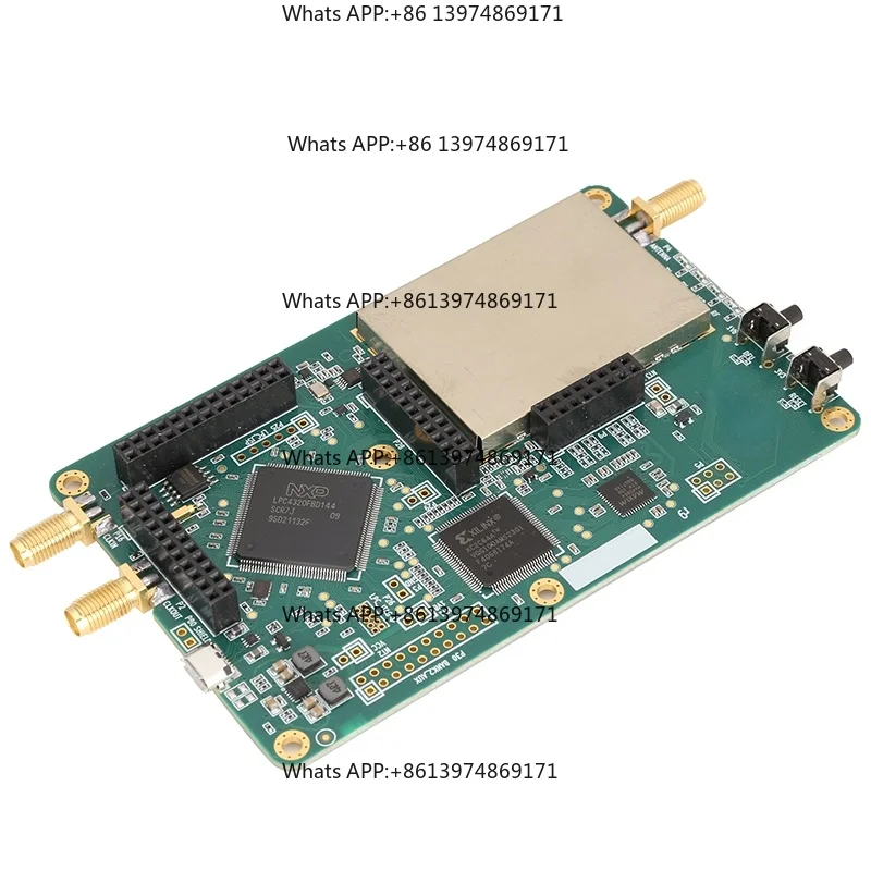 1MHz to 6GHz Open Source Software Defined Radio Accurate Tuning PCB Development Board Transceiver Board