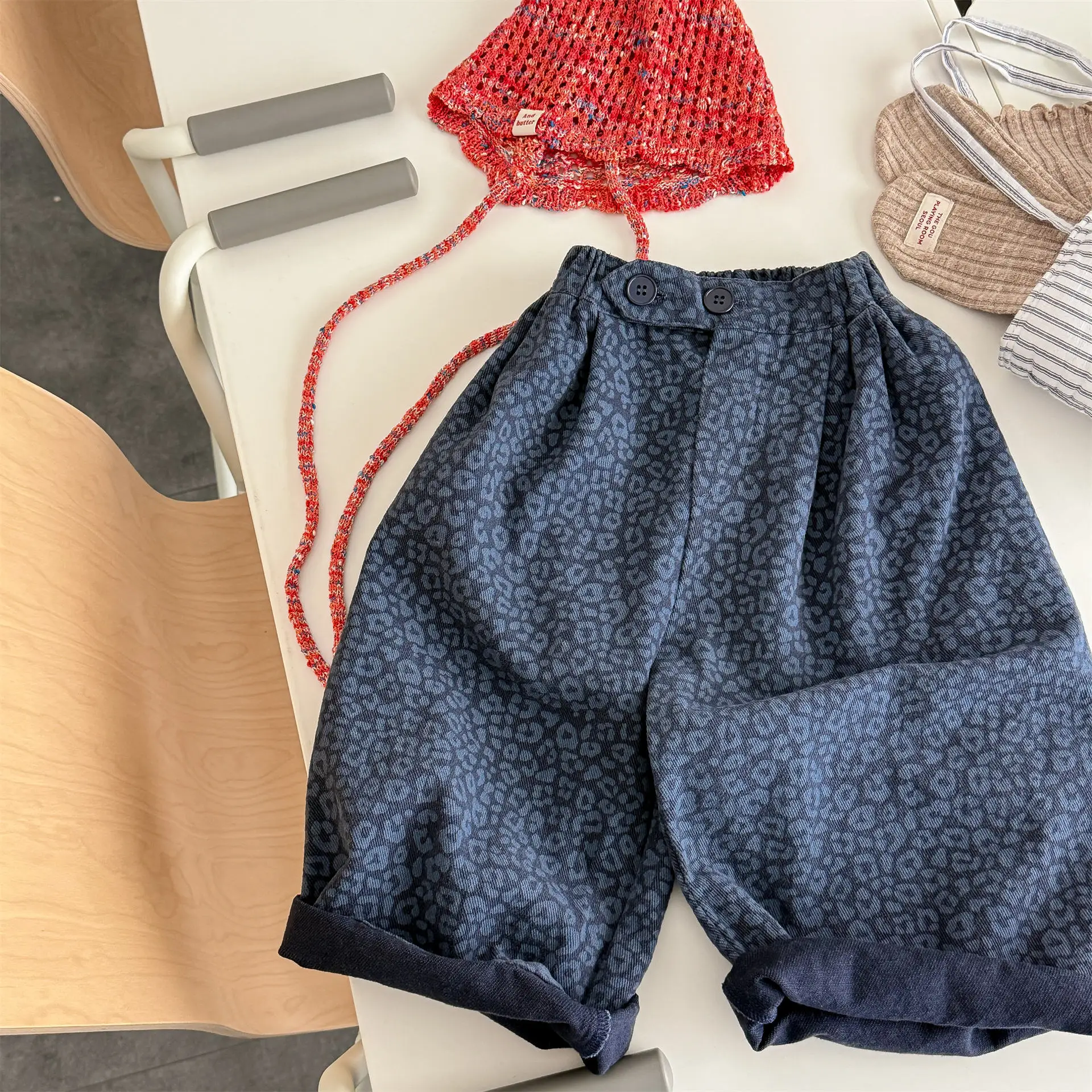 

Children Harem Pants 1-6 Years Autumn New Kids Girls Leopard Print Trousers Loose Boys Casual Pants Cotton Baby Clothes Clothing