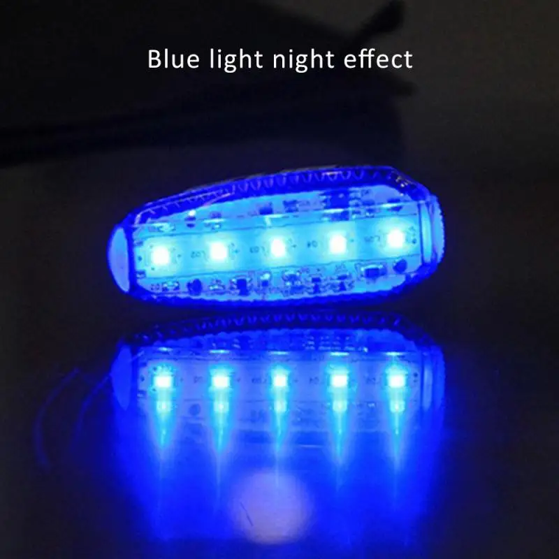 LED Accessories Tail Light Running Clip Bag USB Light Waterproof Outdoor Sports Li Battery Rechargeable MTB STLM