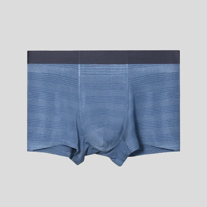 

5PCS Men's antibacterial underwear. It is a thin - style, sexy boxer - brief for men in summer, suitable for boys' sports, with