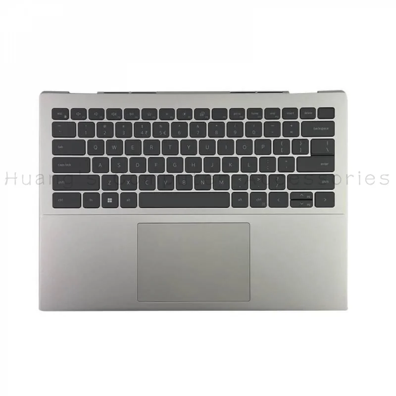 SS+0Y8CK3 Original Silver C‑Case with Keyboard Touchpad Speaker for Dell Inspiron 5420 Laptop, Strictly‑Tested Genuine Replaceme