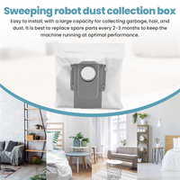 A65Z 30Pcs Dust Bag Replacement Accessories For Roborock T8, G10S, Q7 MAX, Q7 Max+, S7 MAXV Ultra Robotic Vacuum Cleaner