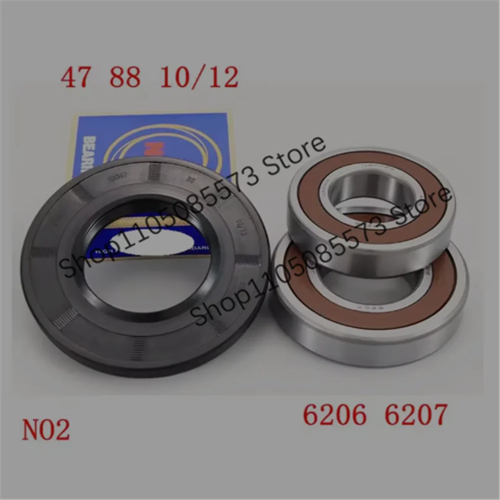For Mide a drum washing machine Water seal and bearings 6203 6204 6205 6206 6207 6305 6306 6307 Oil seal Sealing ring parts