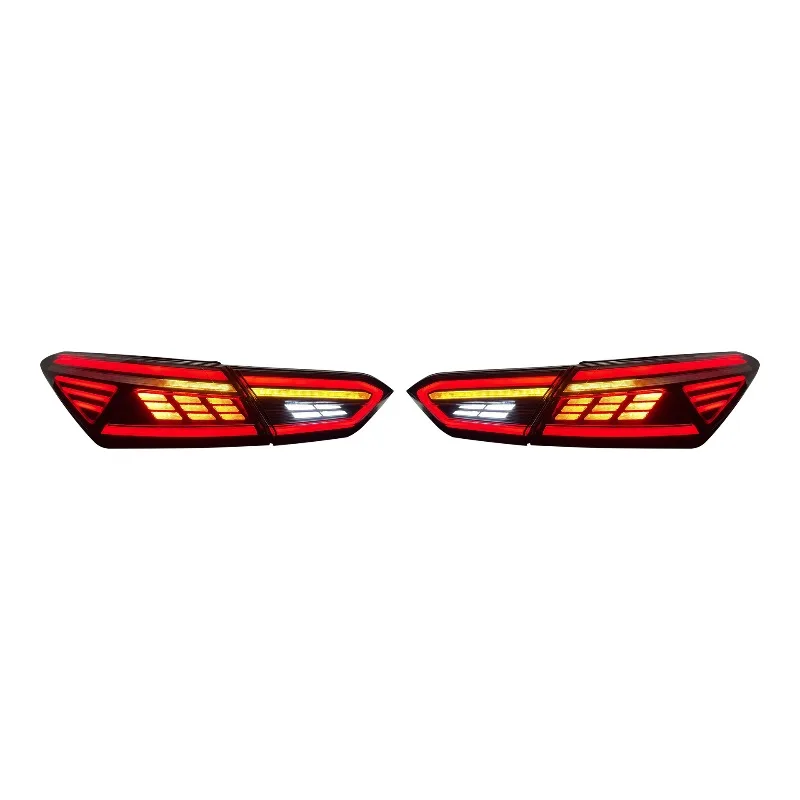

Tail light assembly modified LED streamer running light water steering