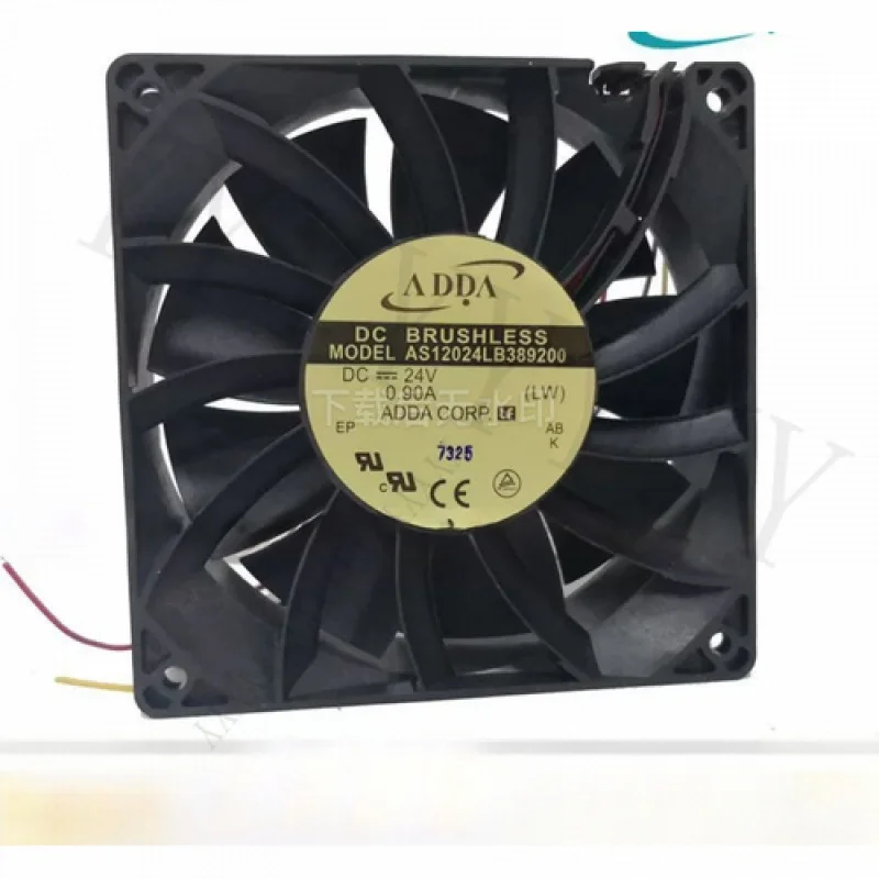 

Y + ДЛЯ ADDA AS12024LB389200 DC24V 0,90A 12038 12 см 3-проводной инверторный охлаждающий вентилятор