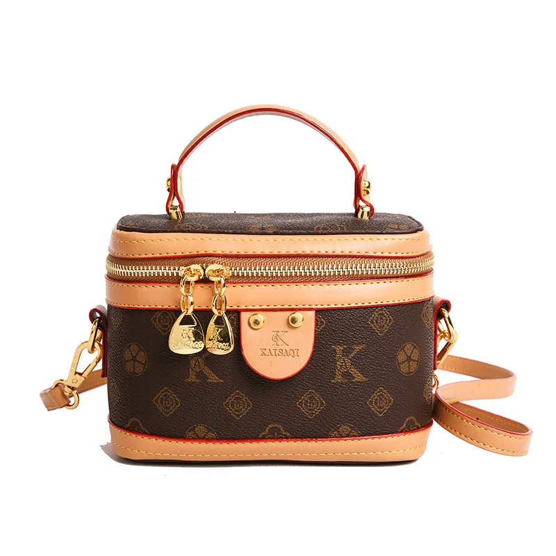 

​​2025 Monogram Square Bag Versatile Box Purse for Women Classic Shoulder Tote Timeless Crossbody Bag Elegant Day-to-Night Bag