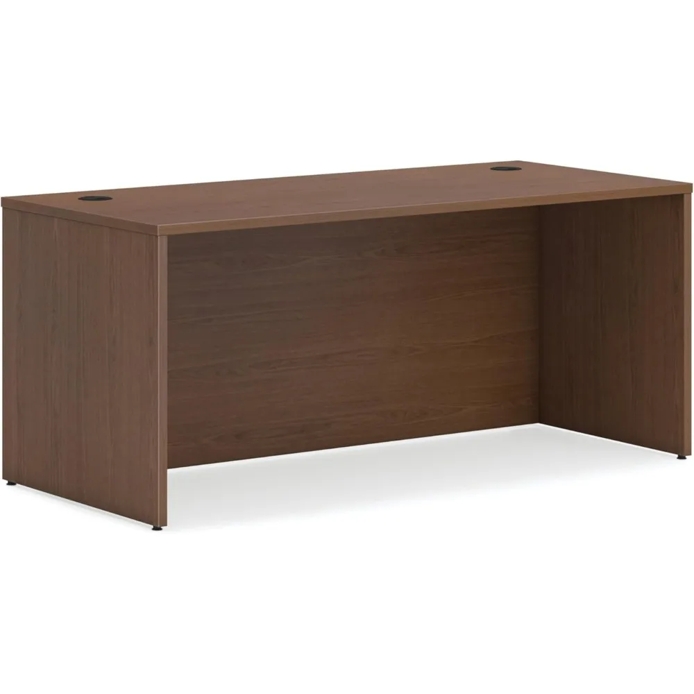 

MOD Executive Desk 66-Inch Large Computer Desk Shell, Thick Wooden Laminate, Modern Table with Cord Management, 66" W x 30" D x
