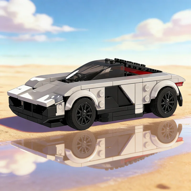 

214pcs MOC Aston Martin Valkyrie City Champions Model Building Blocks Architecture DIY Idea Christmas Gifts Toy Education Brick