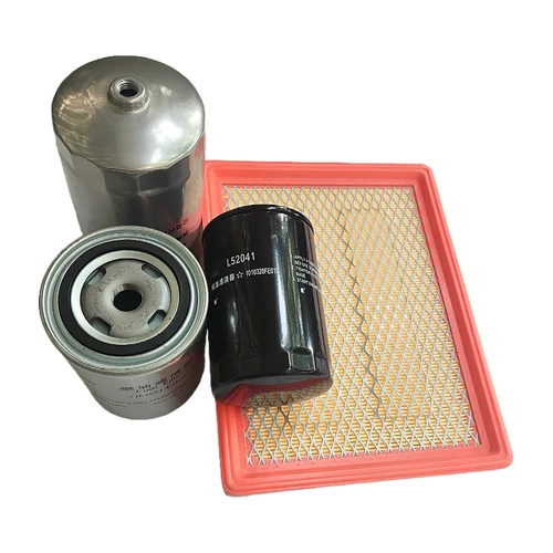 Imagen 2 del producto Filtros de mantenimiento JAC Sunray 2.7 para motor 4DE1: filtro de aceite, filtro de aire, filtro de cabina, filtro diésel