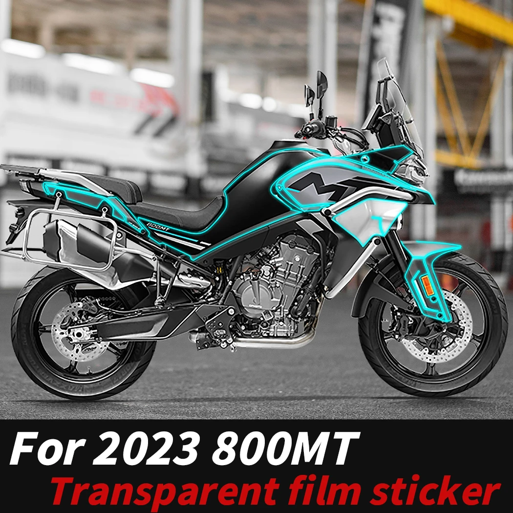 For 2023 CFMOTO 800MT Full Body Clear Paint Protection Film Scratch Repair Waterproof Moto Accessories