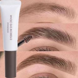 Eyebrow Tint Waterproof Lasting Liquid Enhacer Dye Eyebrow Gel Cream Coffee Brown Color Eye Brow Mascara Korean Makeup Cosmetics