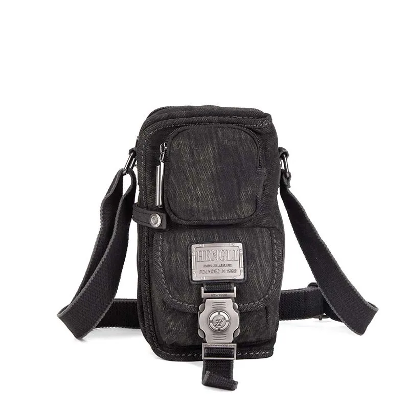 NEW Sale! 2025 Canvas Versatile Casual Shoulder Messenger Bags For Men Retro Travel Bag