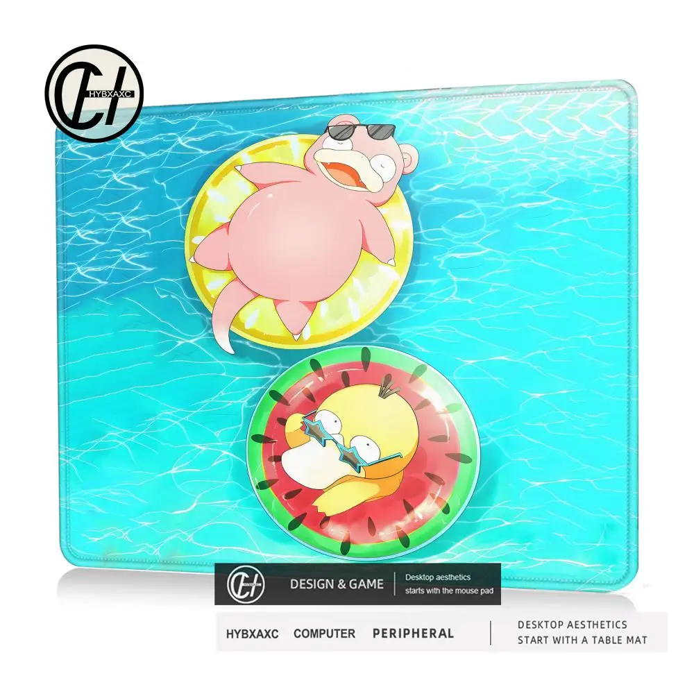 

Маленькие коврики для мыши, милые медленные настольные коврики Kawaii P-Pokemon, игровые аксессуары, коврик для мыши, геймерская поверхность для компьютерной мыши