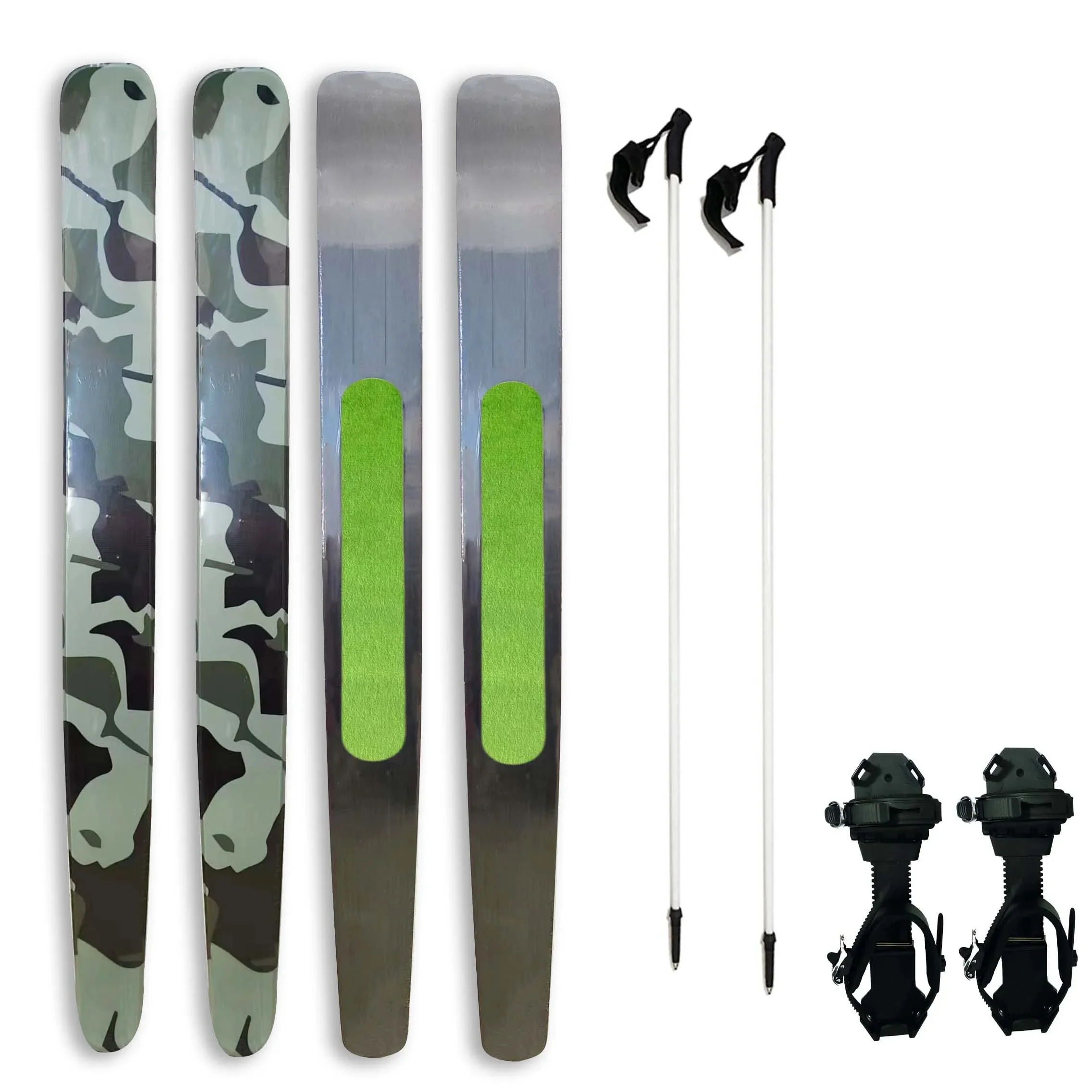 Snow adult Excellent Red Liuku and Skinner skis hunter skis