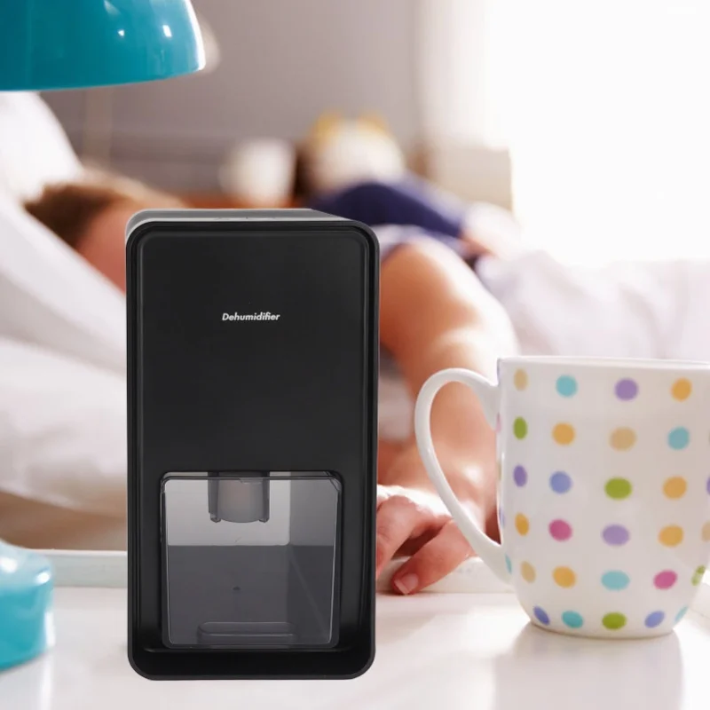 

1.2L Dehumidifier Quiet 60 Sq Meter Colorful Light 2 Modes Water Full Alert Portable Dehumidifier 100-240V For Basement