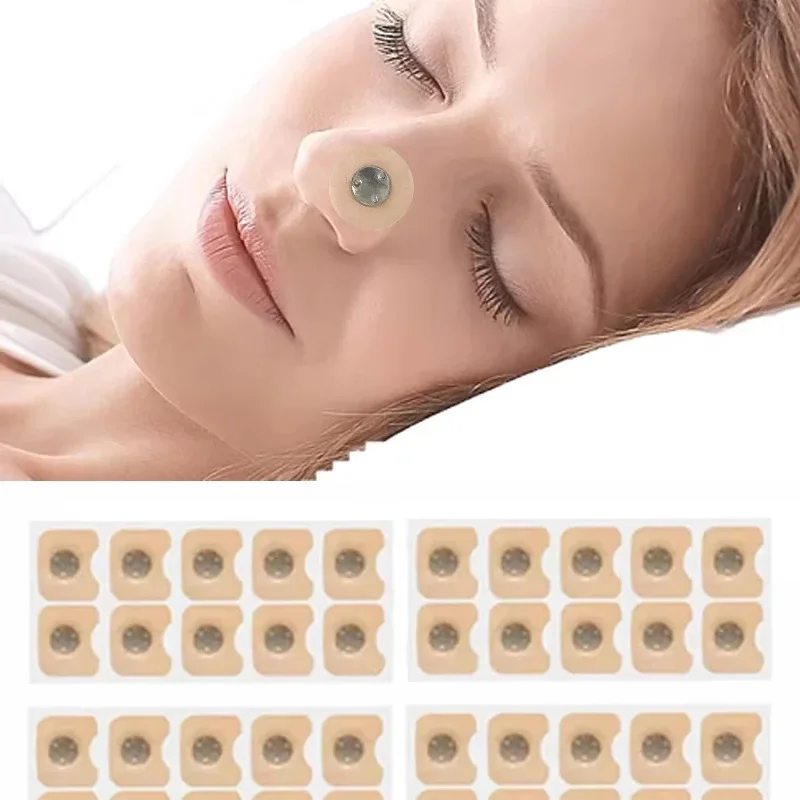 

10/100/200 Pcs Nasal Strips Magnetic Nose Patches Nose Breathe Strips Suction Iron Sleep Increase Air Anti Snoring Tool Dilators