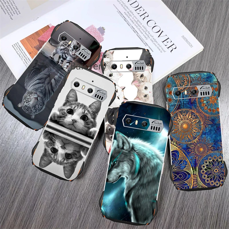 Painted Case for Blackview N6000 Phone Cover Fashion Style Matte Soft TPU Full Protective Shell