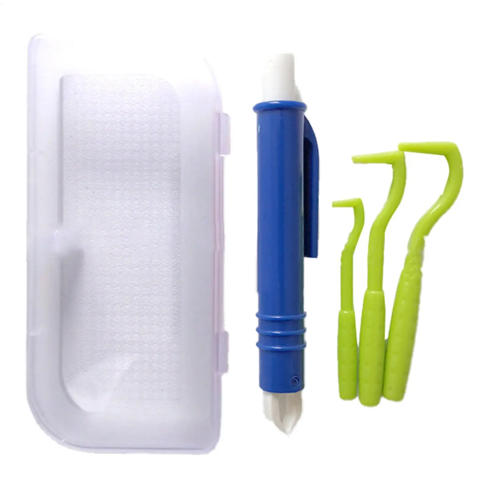 Tick Remover Kit 4PCS Tick Remover Tweezers Tongs Hooks Set Easy Using Tick Removal Supplies for Cats Dogs Pets Horses Human