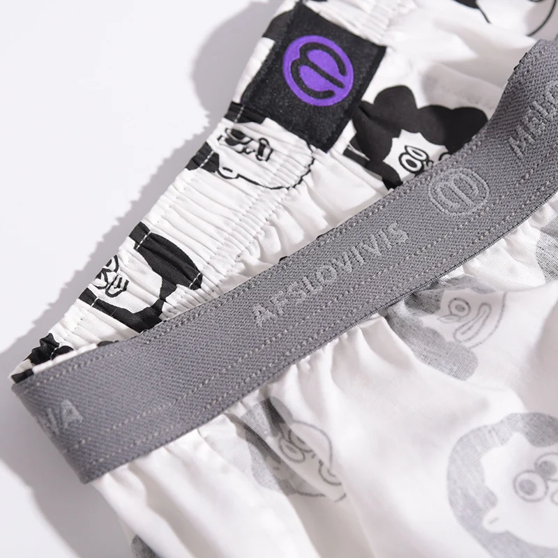 Pure Cotton Panties Cartoon Avatar Dog For Men And Women Pattern Comfortable Breathable Shorts For Home Leisure image 3
