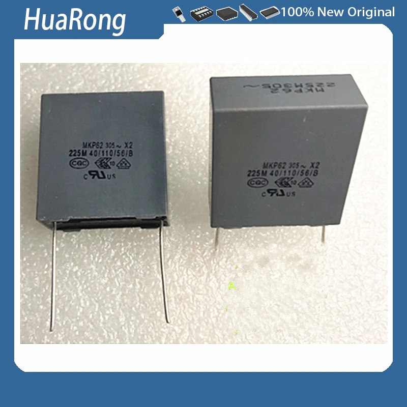10Pcs/Lot  MKP62 2.2UF 305V 225M X2  P22.5