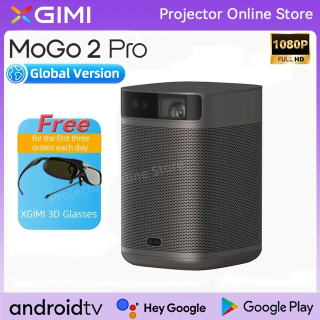 XGIMI Mogo 2 Pro Projector Global Version HD 1080P DLP Home Theater  Portable Mini Projectors Smart Android TV 11.0 3D Supported - AliExpress