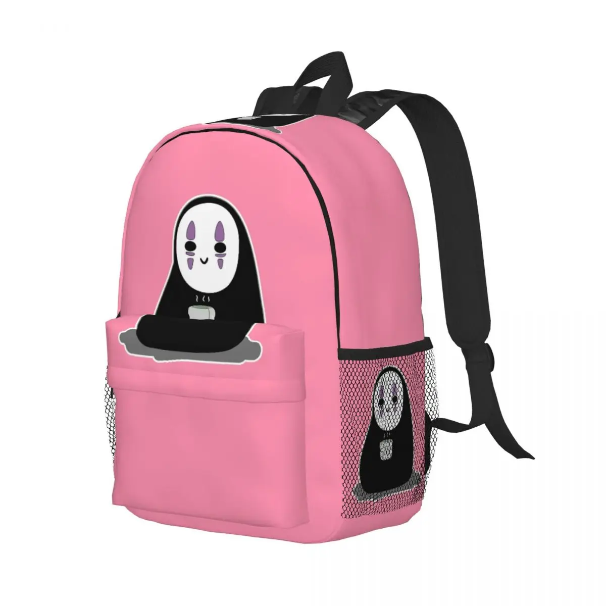 

Lingguh Oke Ngopi Dark Ghibli аниме рюкзак студенческий рюкзак для мальчиков и девочек детская школьная сумка сумки для ноутбука сумки на плечо для мужчин и женщин