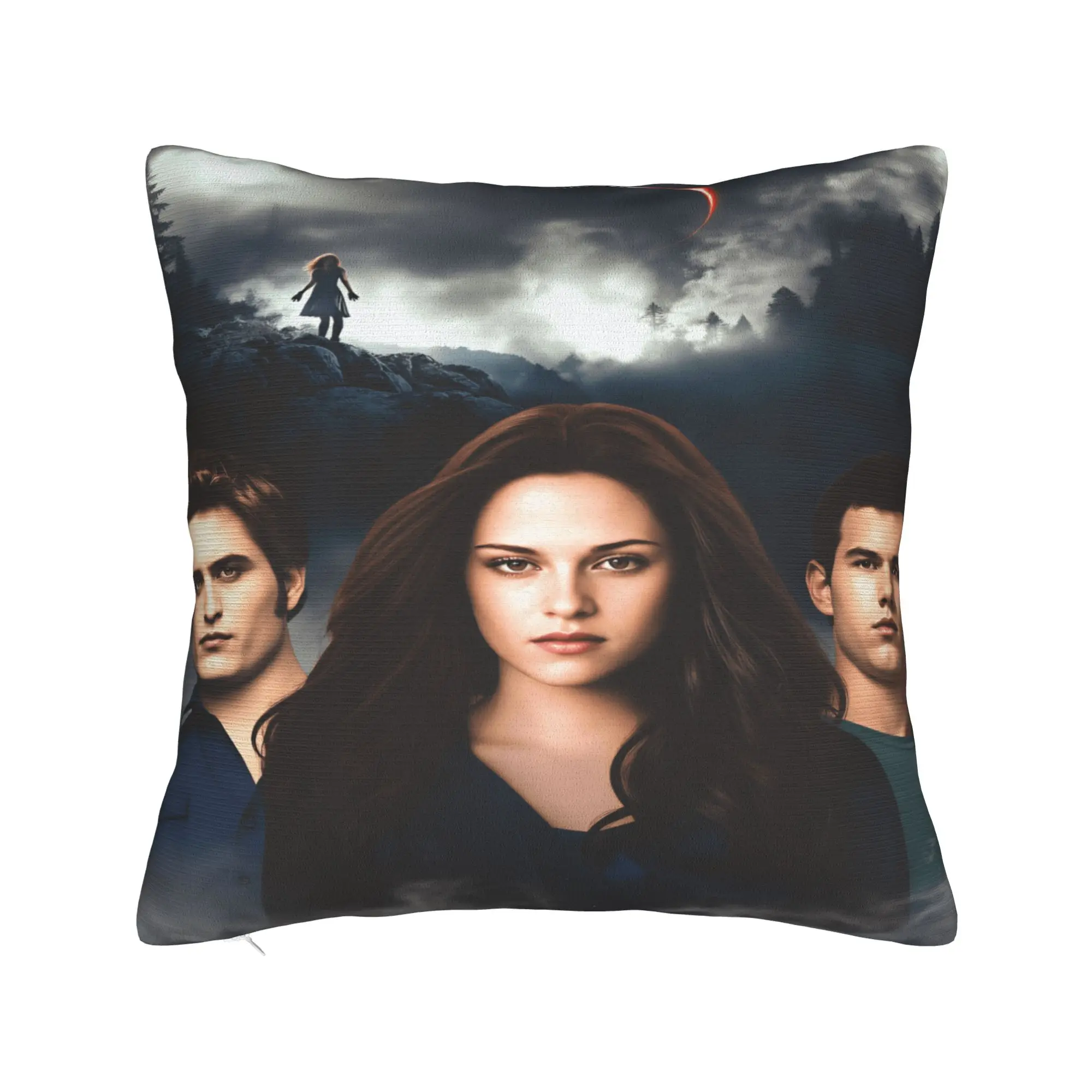 Pillow Cover Edward Cullen  Cute Funny Pillow Case For Living Room Chair Pillowcases