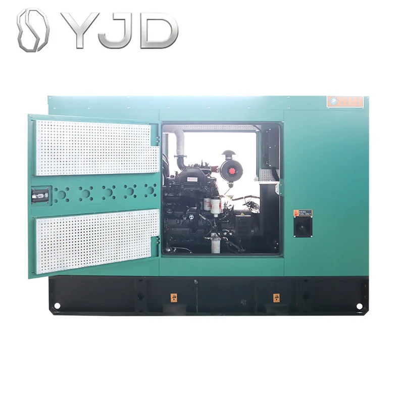 Cum.mins 50kw 60kva  Super Silent Diesel Generator 50HZ/60HZ Factory Price for Sale