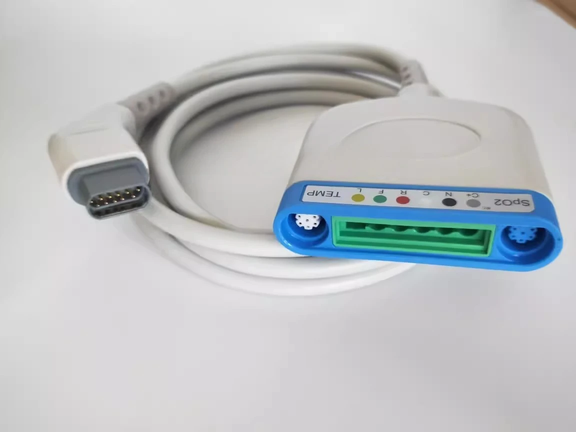 

Compatible with Drager's monitors multifunction cable 16-pin main cable Drager oximetry ECG multifunction socket