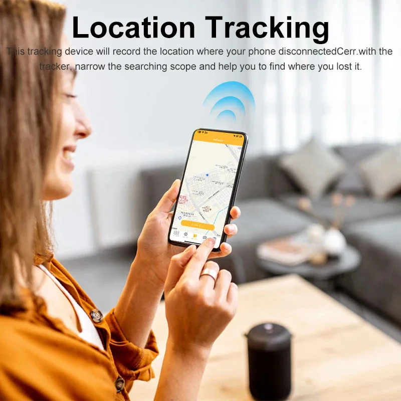 GPS Tracker Device Anti-Lost Reminder For Pet Kids Bag Key Wallet Smart Bluetooth Connected IOS/ Android App Finder Locator