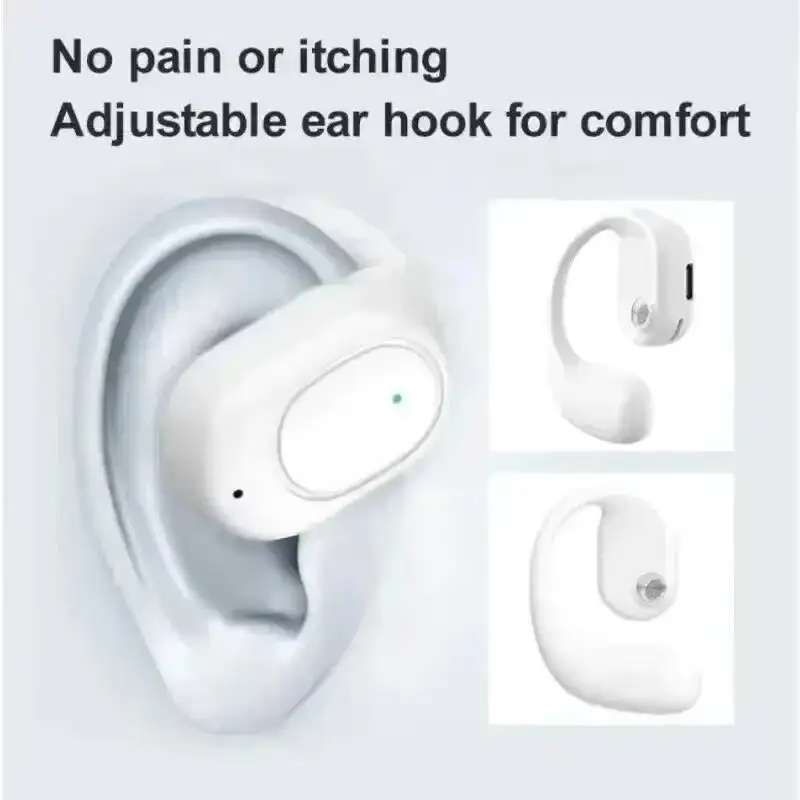 

Air Conduction Bluetooth Wireless Open Single Headphones Portable Noise Reduction Painless Long Endurance Headsets For Sport
